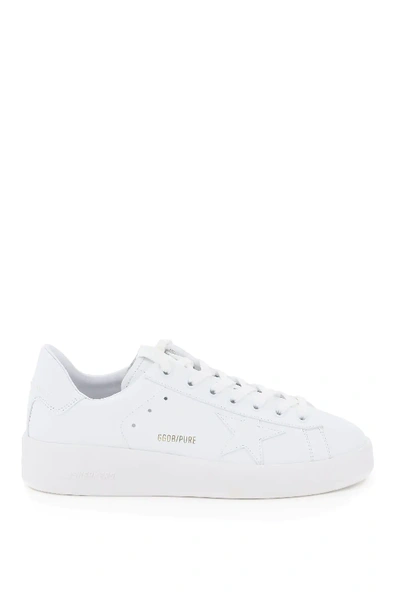 Shop Golden Goose Purestar Sneakers In White