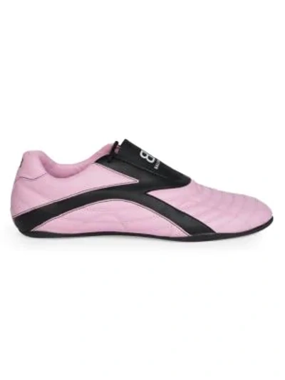 Shop Balenciaga Women's Zen Sneakers In Pink Black