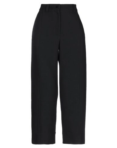 Shop See By Chloé Woman Pants Black Size 10 Polyester, Virgin Wool, Elastane