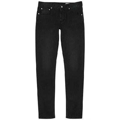 Shop Alexander Mcqueen Black Slim-leg Jeans