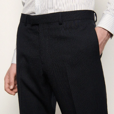 Shop Sandro Suit Pants In Navy Blue