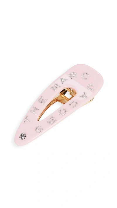 Shop The Marc Jacobs The Hair Clip In Light Pink