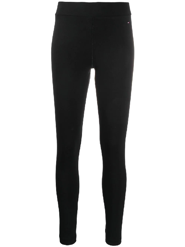 tommy hilfiger logo print leggings