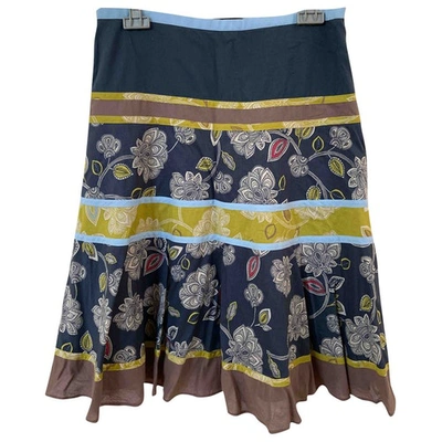 Pre-owned Bcbg Max Azria Mid-length Skirt In Multicolour
