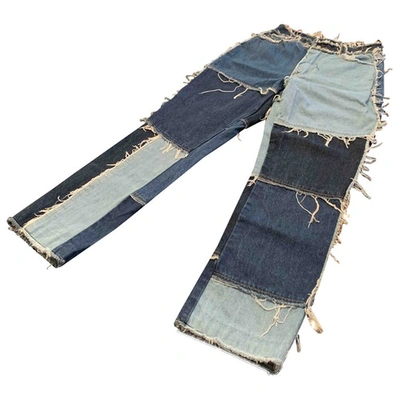 Pre-owned Jaded London Blue Denim - Jeans Jeans