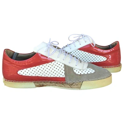 Pre-owned Jil Sander Multicolour Leather Trainers