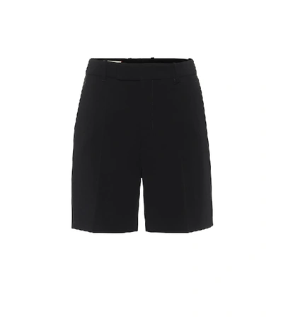 Shop Gucci High-rise Cady Shorts In Black
