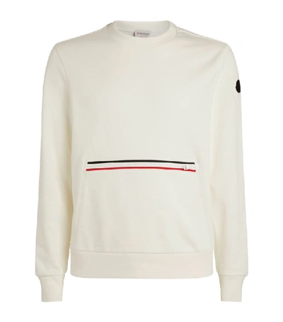 Shop Moncler Stripe-detail Sweatshirt