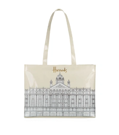 Shop Harrods Illustrated Building Shoulder Bag