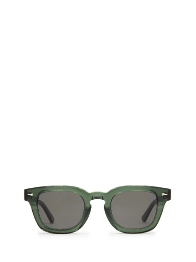 Shop Ahlem Champ De Mars Dark Green Sunglasses