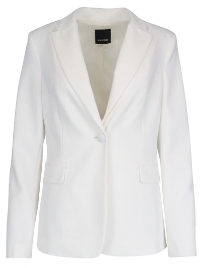 Shop Pinko Sigma Blazer In White