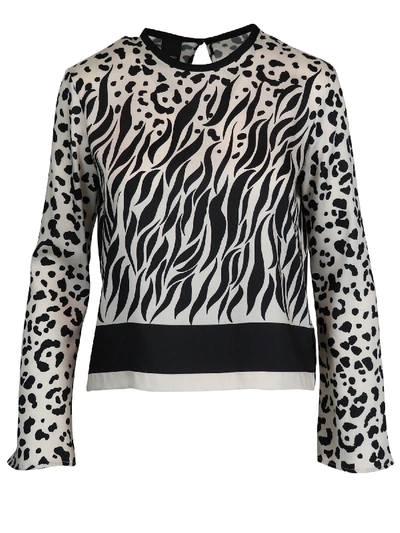 Shop Pinko Crespella Blouse In Spotted