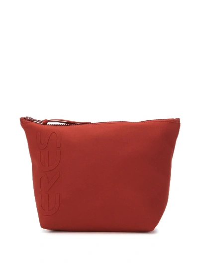 Shop Eres Poketa Beach Bag In Red