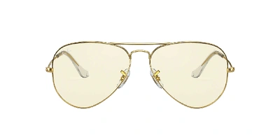 Ray Ban Unisex Evolve Photochromatic Glasses, Rb3025 In Clear Photochromic Grey