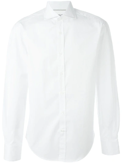 Shop Brunello Cucinelli Classic Shirt In White