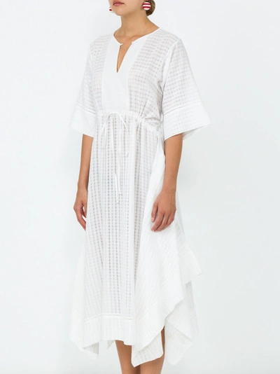Shop Bamford Drawstring Dress White
