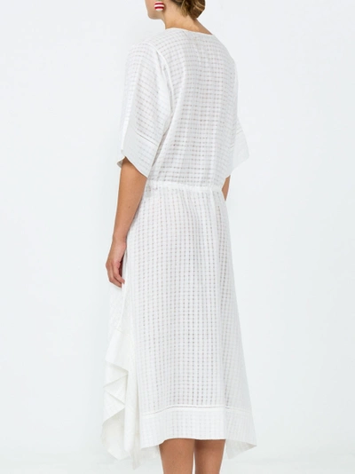 Shop Bamford Drawstring Dress White