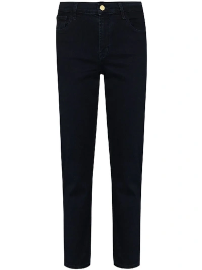 Shop J Brand Adele Straight Jeans In Blue