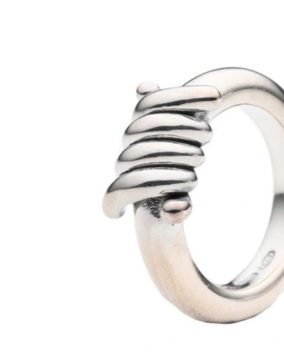 Shop Nove25 Barbed Wire Bold Ring Silver Size 10 925/1000 Silver