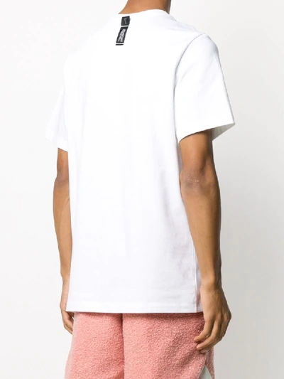 Shop Nike Basketball Embroidered T-shirt In White