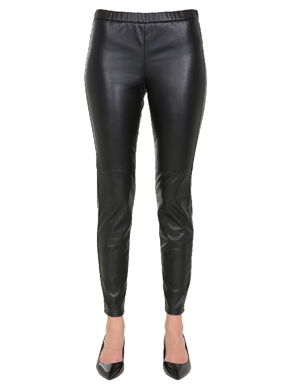 michael kors leather leggings