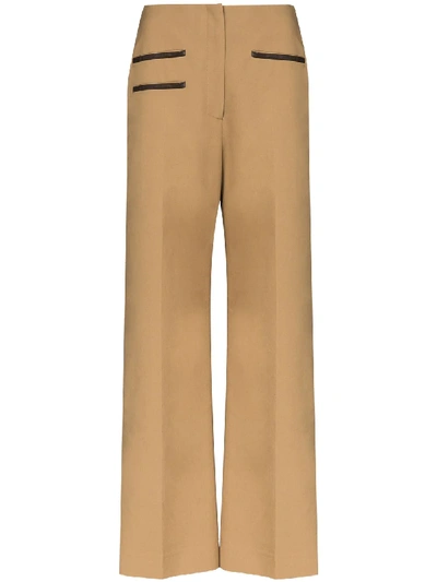 Shop Rejina Pyo Lexi Bootcut Trousers In Brown