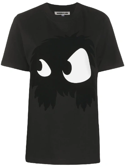 Shop Mcq By Alexander Mcqueen Graphic Print T-shirt In Black