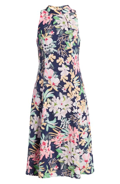 donna floral midi dress