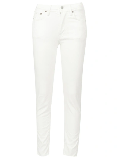 Shop Acnestudios White Jeans