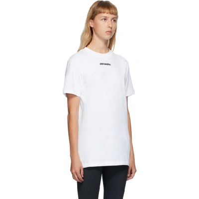 Shop Off-white White Marker Arrows T-shirt In White/blue
