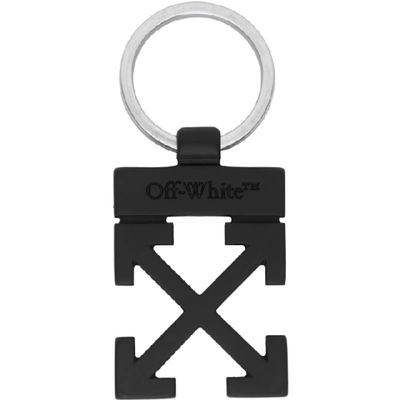 Shop Off-white Black Arrows Keychain In 1000 Black
