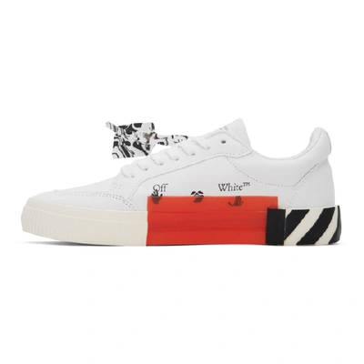 Shop Off-white White Low Vulcanized Sneakers