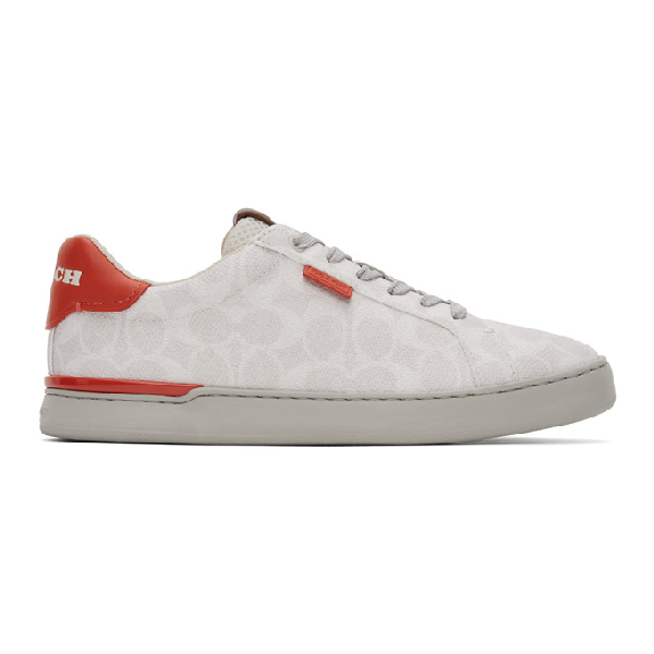coach logo sneakers