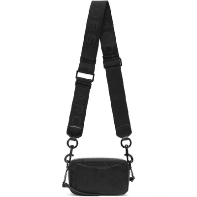 Shop Marc Jacobs Black Small Snapshot Dtm Bag In 001 Black