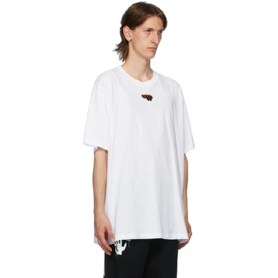 Shop Off-white White Mirko Artist T-shirt