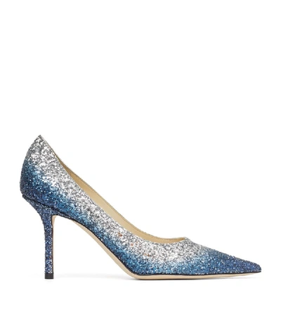 Shop Jimmy Choo Love 85 Glitter Pumps