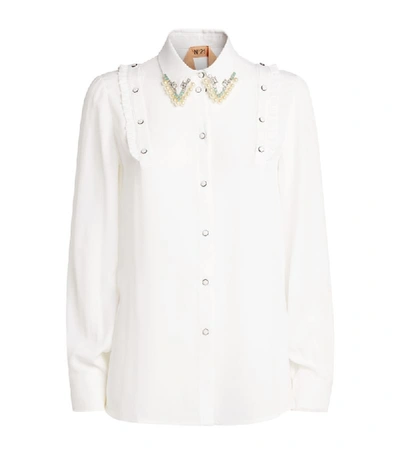 Shop N°21 Embellished Collar Shirt