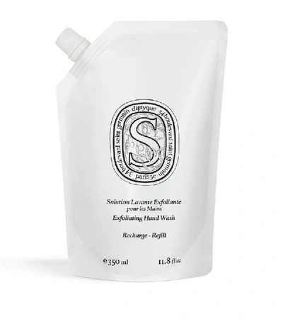 Shop Diptyque Exfoliating Hand Wash Refill (350ml) In White