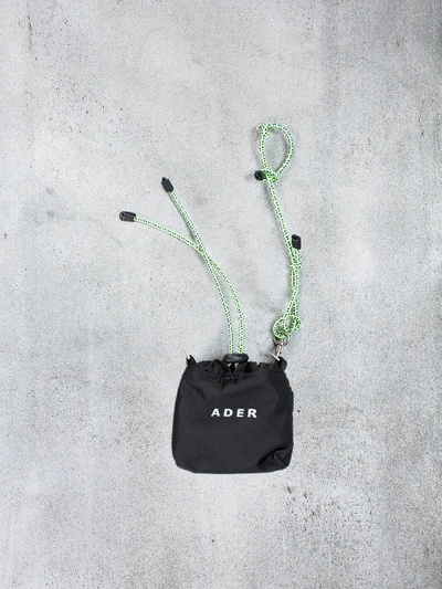 Shop Ader Error Mini Pocket Bag In Black