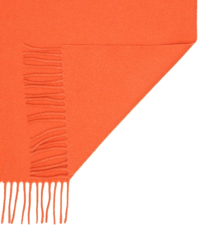 Shop Acne Studios Canada New Wool Scarf In Orange