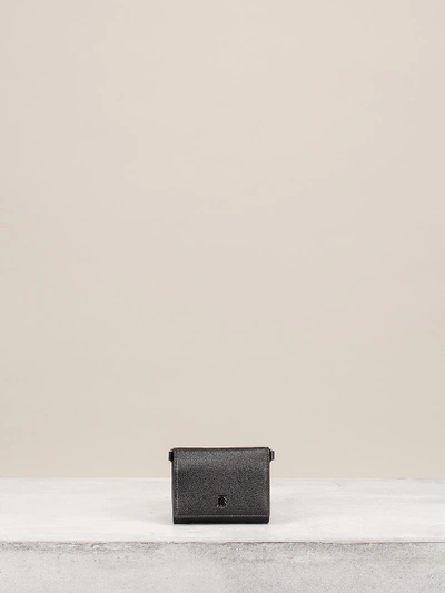 Shop Burberry Small Black Wallet