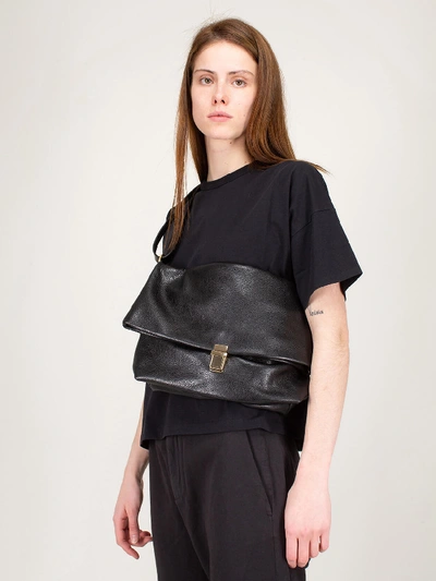 Shop Ellen Truijen Big Buckle Ways Launder Bag In Black