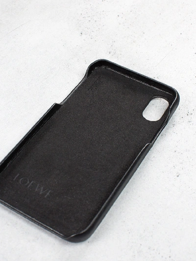Shop Loewe Funda Iphone X Cover Black