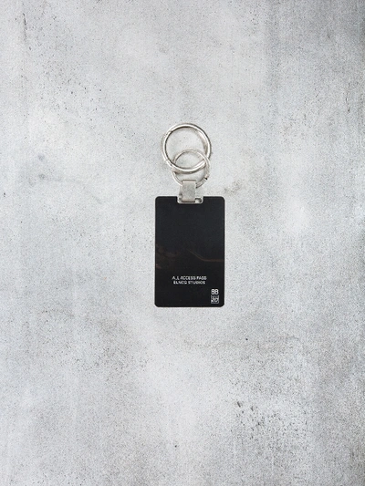 Shop Balenciaga Keychain In Black