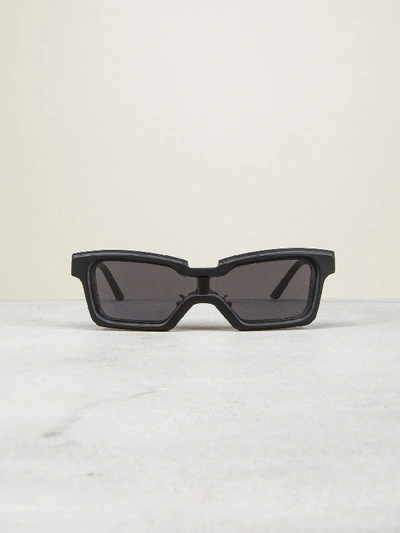 Shop Kuboraum E10 Black Matt Sunglasses