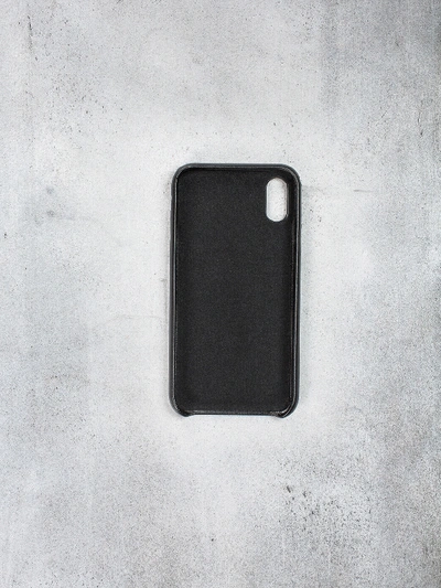 Shop Vetements Vertical Logo Iphone Case Xs In Black