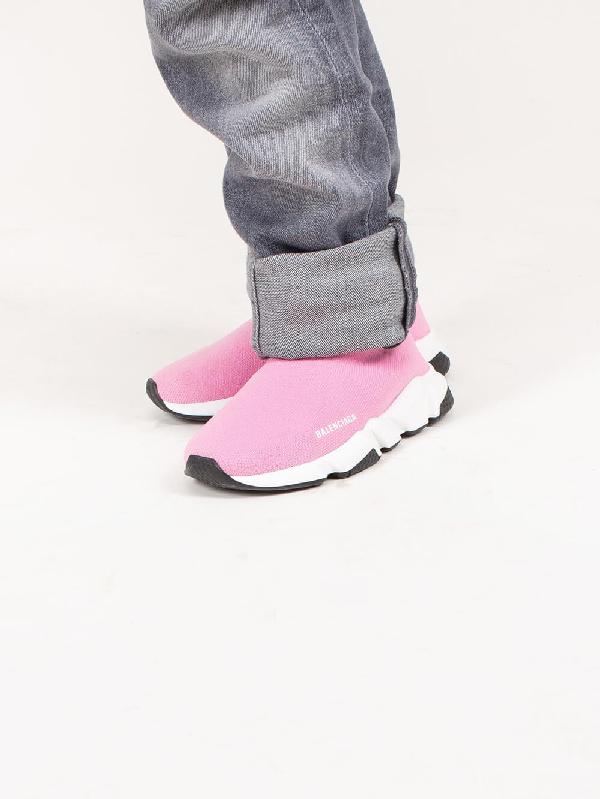 pink balenciaga sock sneakers
