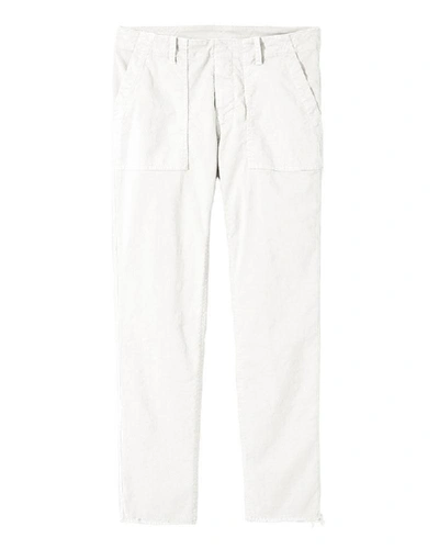 Shop Nili Lotan Jenna Pant In Eggshell