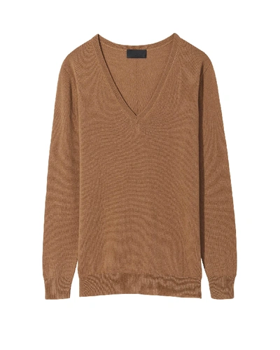 Shop Nili Lotan Kendra Sweater In Camel