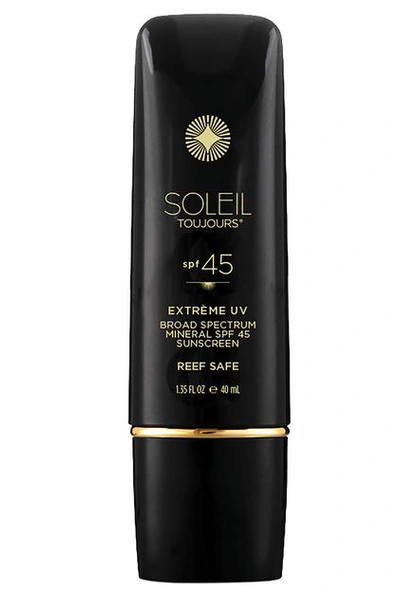 Shop Soleil Toujours Extrème Uv Mineral Sunscreen Spf 45 For Face